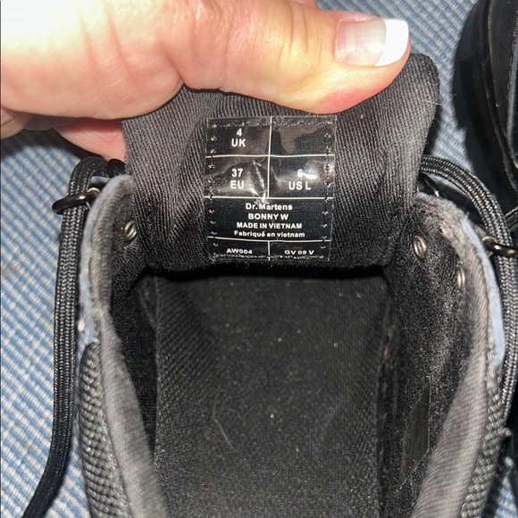 Dr. Martens Black Casual Lace-Ups - Picture 4 of 11